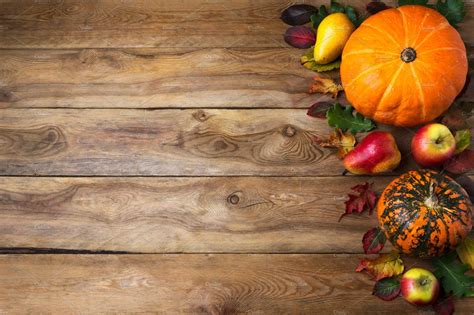 rustic thanksgiving background